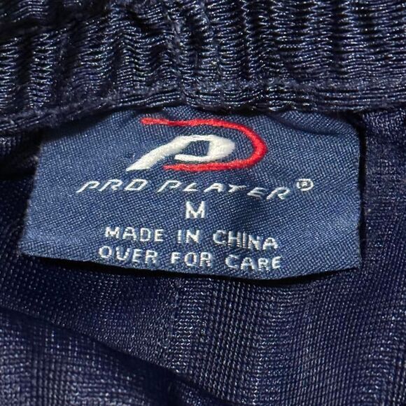 90s Pro Player University Of Illinois College Athletic Shorts Navy Blue Medium - Picture 7 of 8